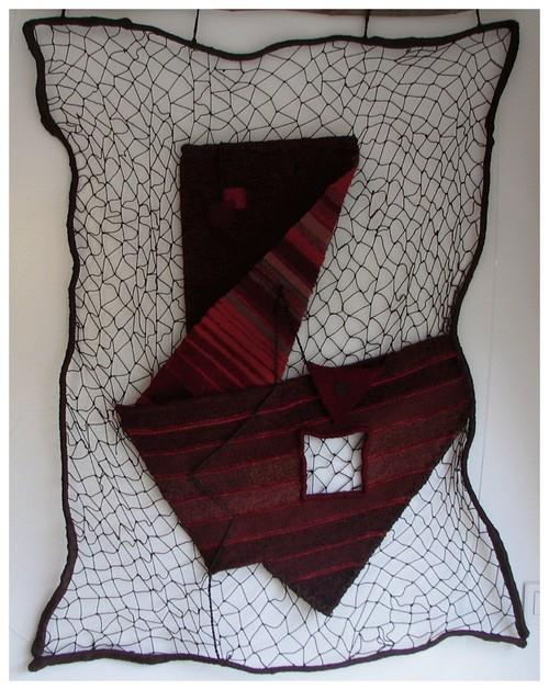 A l'Origine, tapisserie contemporaine de haute lice, Atelier Enila Tityad