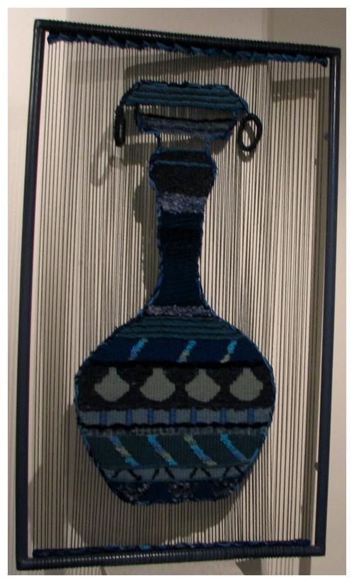 Shintô, tapisserie contemporaine de haute lice, Atelier Enila Tityad