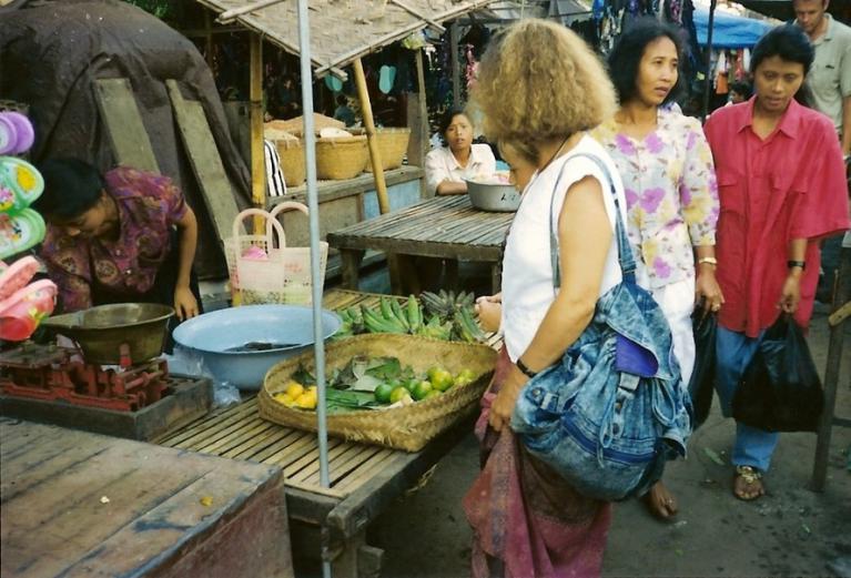 Bali, au marché